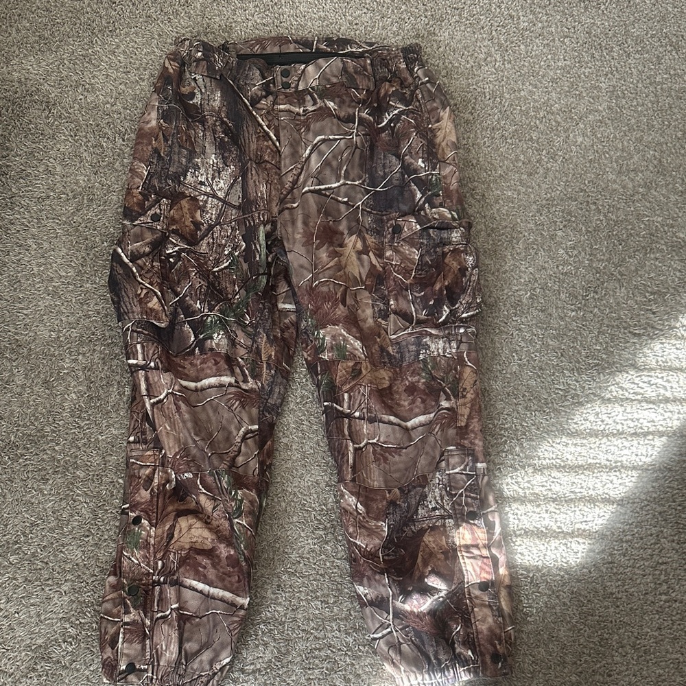 Men's Woodland Camo Cargo Pants